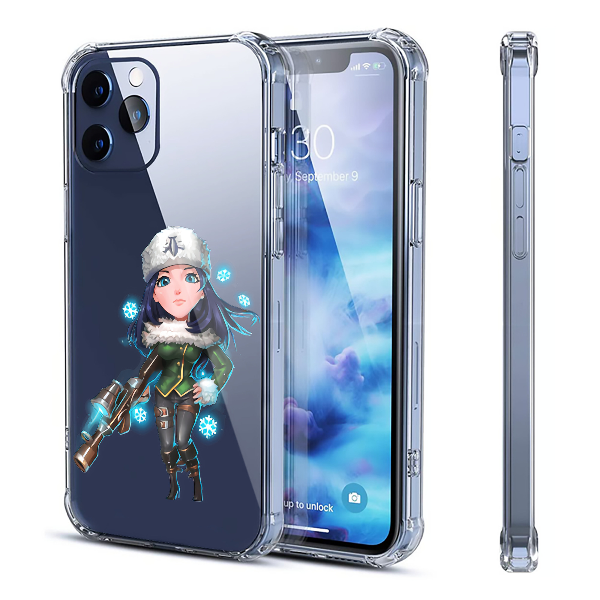 （画像用） リーグ・オブ・レジェンド League of Legends LOL 【iPhone 12シリーズ対応】透明スマホケース（クリアソフトケース）